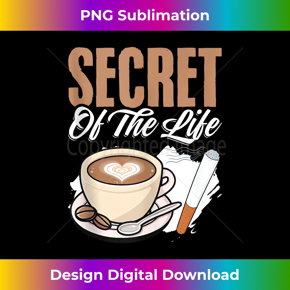 JZ-20231212-11184_Secret Of Life Coffee Cigar Barista Coffee Brew Funny Coffee Tank Top 11214.jpg