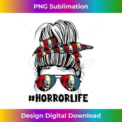 biden horror story american zombie horror life messy bun - vibrant sublimation digital download - chic, bold, and uncompromising