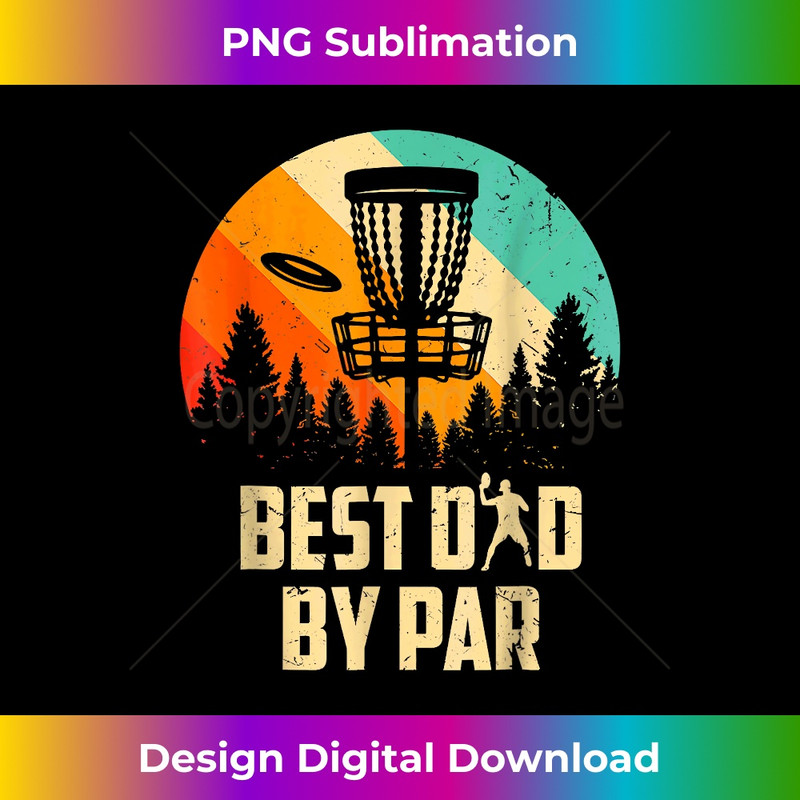 KR-20231212-9101_Men Vintage Best Dad By Par Disc Golf Dad Fathers Day 9120.jpg