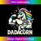 MN-20231212-2290_Dadacorn Unicorn Dad And Baby Christmas Papa Father's Day Long Sleeve 2297.jpg