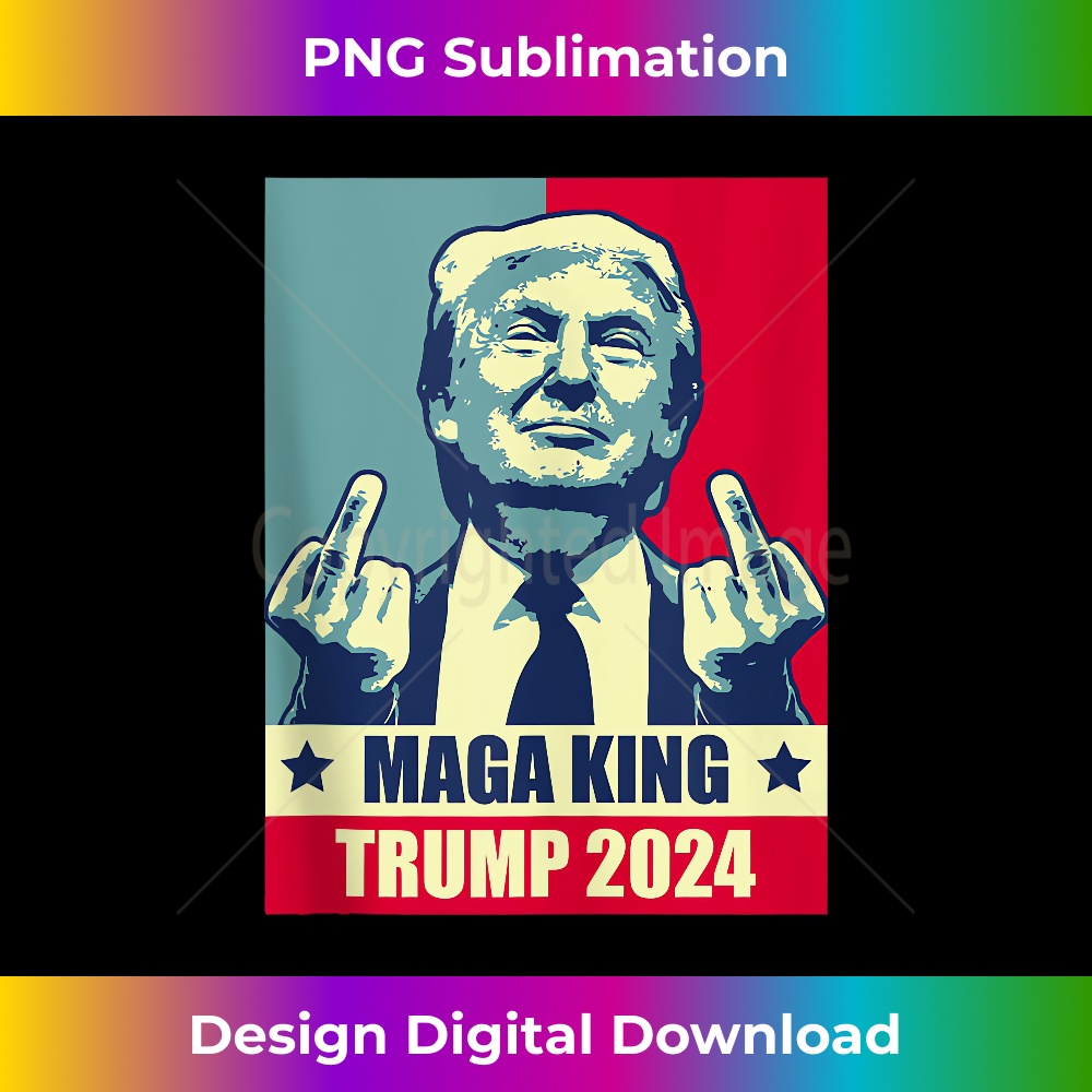 MQ-20231212-8797_Maga King Trump 2024 USA Trump Flipping Off American Flag Tank Top 8816.jpg