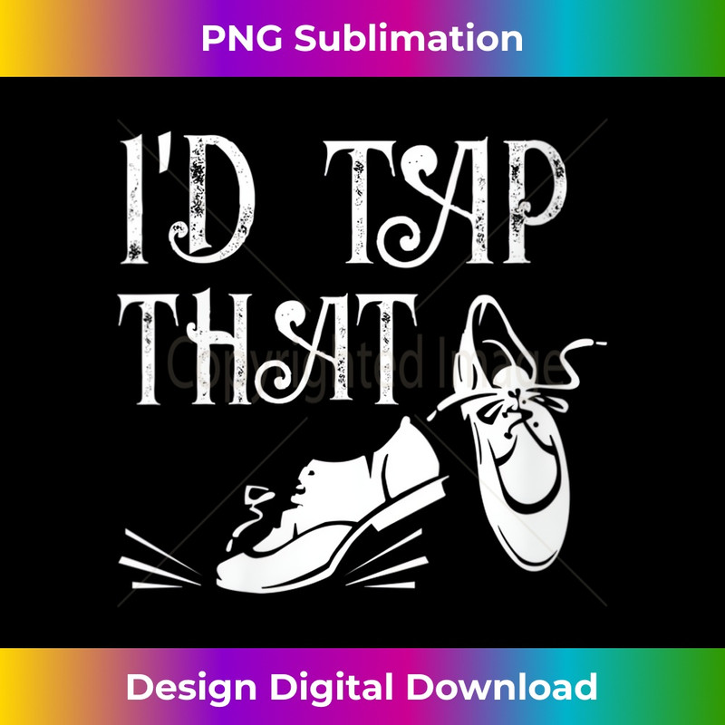 NE-20231212-13648_Womens I'd Tap That Dance Routine With Tap Shoes Tap Dance V-Neck 13687.jpg