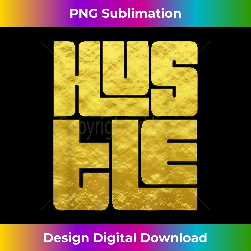 AL-20231201-2298_Hustle T- Gold Foil Fashion Graphic Print Tees Tops 2301.jpg