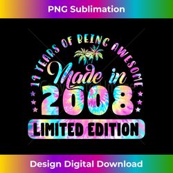 made in 2008 limited edition 14 birthday gifts 14 year old - sleek sublimation png download - challenge creative boundaries