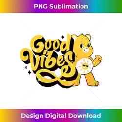 care bears funshine bear vintage sunshine good vibes logo long sleeve - minimalist sublimation digital file - tailor-made for sublimation craftsmanship