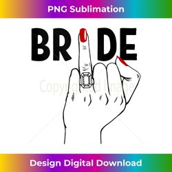 cute wedding honeymoon bachelorette finger ring fiance bride tank top - artisanal sublimation png file - chic, bold, and uncompromising