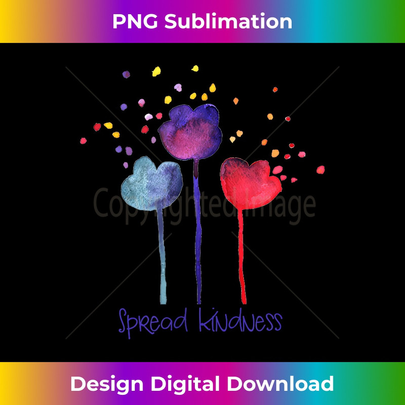 FR-20231201-4871_SPREAD KINDNESS Blooming Watercolor Flowers Positive Message 4881.jpg