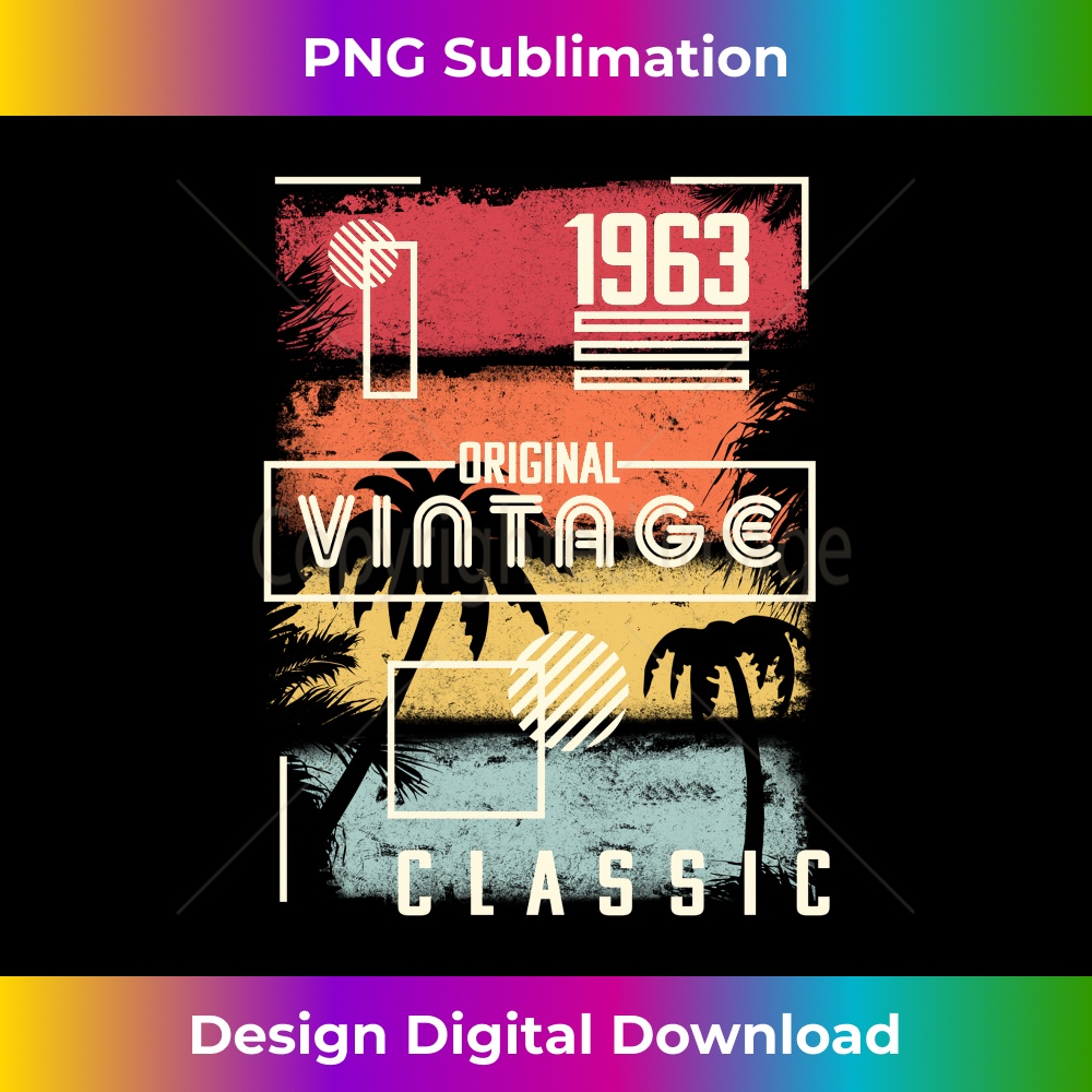 GB-20231201-068_1963 . Vintage Birthday Gift, Retro, Palm Tree Beach Long Sleeve 0068.jpg