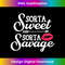 GM-20231201-5934_Womens Sorta Sweet Sorta Savage Arrow Funny Sarcastic Saying V-Neck 5946.jpg
