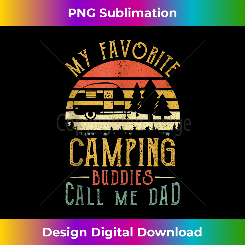 IB-20231201-3853_My Favorite Camping Buddies Call Me Dad Vintage Fathers Day Tank Top 3860.jpg