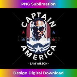 marvel falcon winter soldier sam wilson captain america long sleeve - sleek sublimation png download - spark your artistic genius