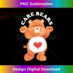care bears tenderheart holding logo long sleeve - bohemian sublimation digital download - channel your creative rebel
