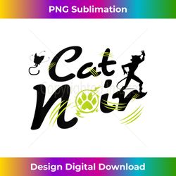 miraculous ladybug cat noir stylized paw tank top - eco-friendly sublimation png download - reimagine your sublimation pieces