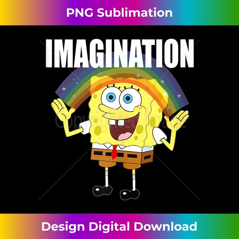JY-20231201-3474_Mademark x SpongeBob SquarePants - SpongeBob - Rainbow with Imagination Tank Top 3480.jpg