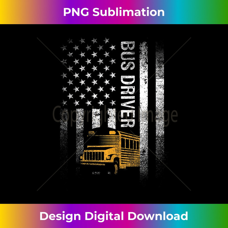 AE-20231201-4683_School Bus Driver Usa American Flag Funny Bus Driver Gift Tank Top 4692.jpg