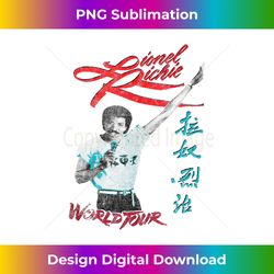 Lionel Richie - World Tour Tank Top - Bespoke Sublimation Digital File - Crafted for Sublimation Excellence