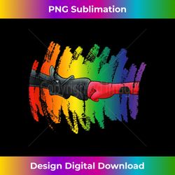 miraculous ladybug rainbow collection pound it tank top - bespoke sublimation digital file - channel your creative rebel