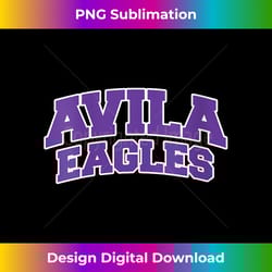 womens avila university eagles 01 v-neck - bohemian sublimation digital download - pioneer new aesthetic frontiers