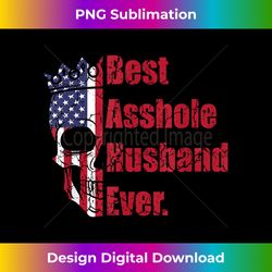retro vintage best asshole husband ever best gift idea - eco-friendly sublimation png download - customize with flair