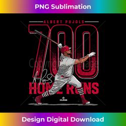 albert pujols 700 home runs albert pujols st louis mlbpa - classic sublimation png file - elevate your style with intricate details