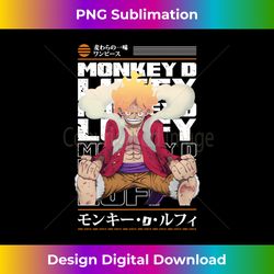 monkey d luffy - minimalist sublimation digital file - challenge creative boundaries