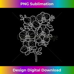 orchid flower orchids orchid grower orchid lover - vibrant sublimation digital download - customize with flair
