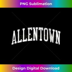 Allentown NJ Vintage Athletic Sports JS02 Tank Top - Deluxe PNG Sublimation Download - Challenge Creative Boundaries
