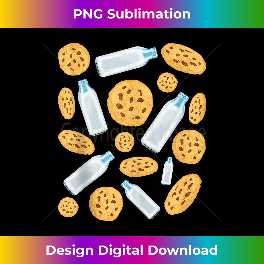 MK-20231216-2213_Chocolate Chip Cookies and Milk Breakfast Food Lover Baker Tank Top 0642.jpg