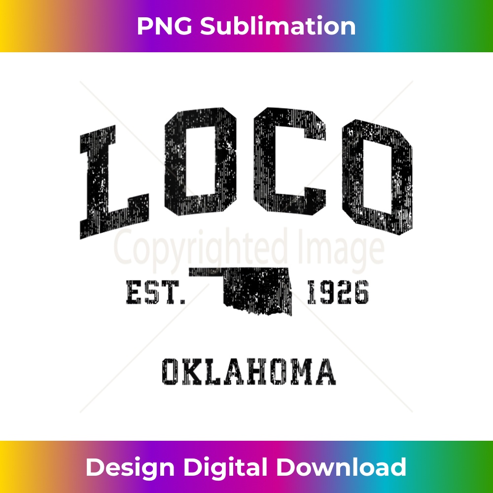 OO-20231216-4295_Loco Oklahoma OK Vintage Athletic Black Sports Design Tank Top 1182.jpg