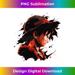 luffy - edgy sublimation digital file - reimagine your sublimation pieces