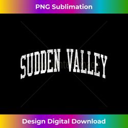 Sudden Valley WA Vintage Athletic Sports JS02 Tank Top - Sophisticated PNG Sublimation File - Elevate Your Style with Intricate Details
