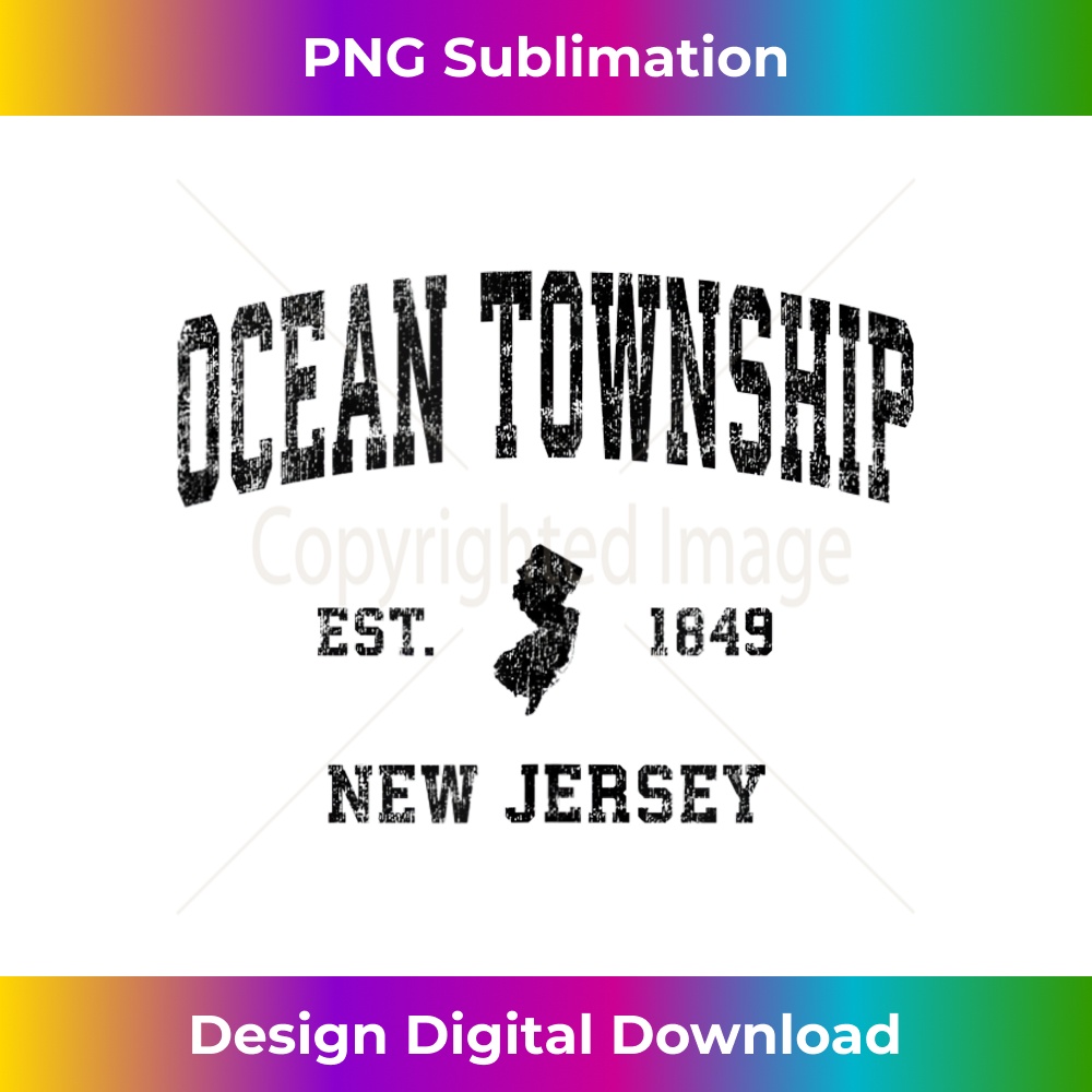 QH-20231216-4963_Ocean Township New Jersey NJ Vintage Sports Design Black Pri Tank Top 1561.jpg