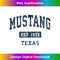 SV-20231216-4754_Mustang Texas TX Vintage Sports Established Navy Design Tank Top 1430.jpg