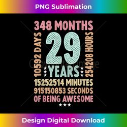29th birthday 29 years old vintage retro - 29 yr old - bespoke sublimation digital file - reimagine your sublimation pieces
