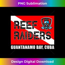 gtmo reef raiders - guantanamo bay cuba - luxe sublimation png download - crafted for sublimation excellence