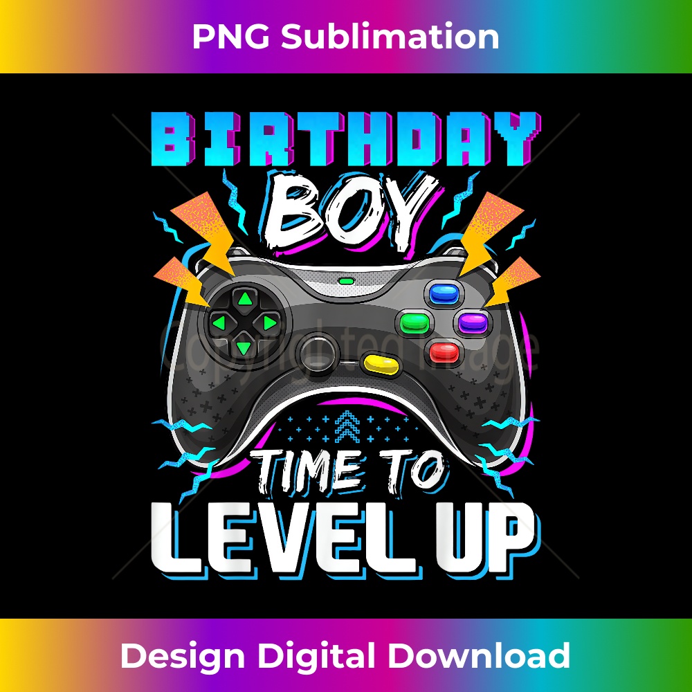 GH-20231216-1419_Birthday Boy Time to Level Up Video Game Birthday Gamer 0659.jpg