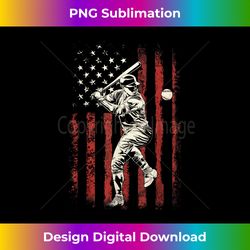 american flag baseball team gift for men boys - sublimation-optimized png file - infuse everyday with a celebratory spirit