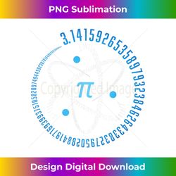 atom pi math science stem gift 3.14 pi day - luxe sublimation png download - rapidly innovate your artistic vision