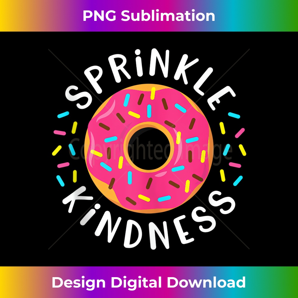 PZ-20231216-2672_Donut Sprinkle Kindness Funny Girls Women Doughnut Lover Tank Top 0913.jpg