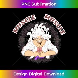 luffy gear 5 muscle - luxe sublimation png download - chic, bold, and uncompromising