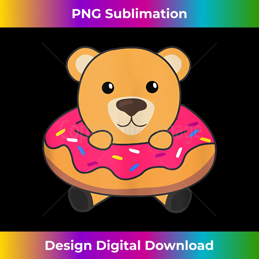 SV-20231216-6088_Sweet Bear Funny Animals In Donut Sweet Pastry With Bears Tank Top 2139.jpg