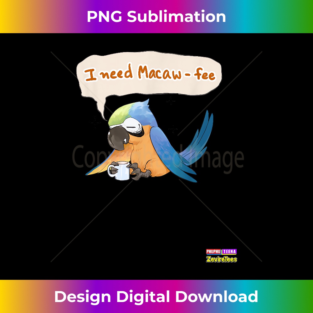 UK-20231216-3754_I need Macaw-fee - a very tired Blue and Gold Macaw pun 1443.jpg