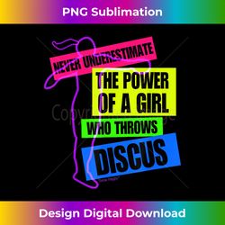 track and field power of a girl discus thrower - edgy sublimation digital file - immerse in creativity with every design