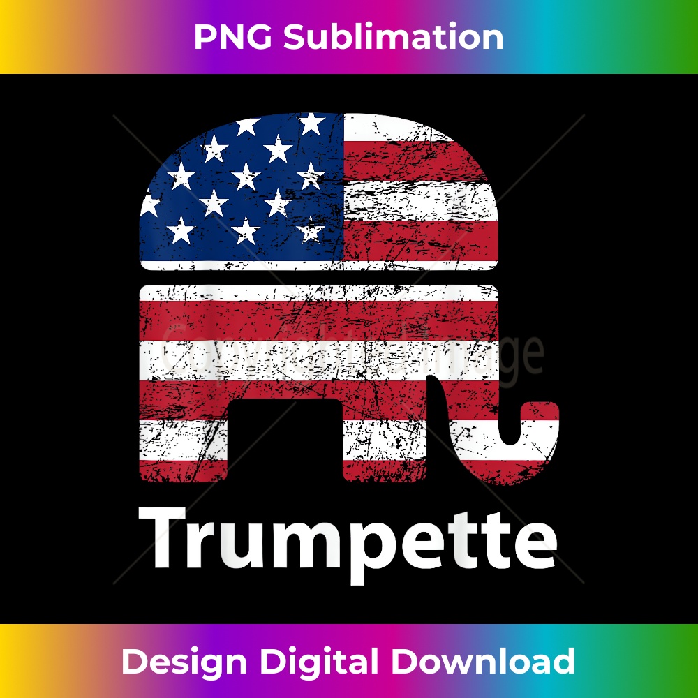 BF-20231219-15136_Trumpette 2020 Republican Elephant Retro Distressed Gift 3054.jpg