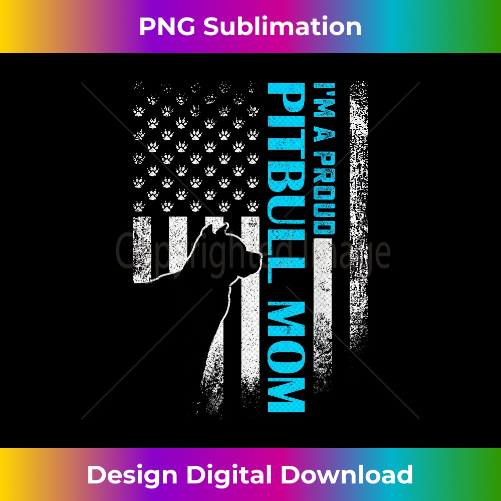 BG-20231219-15636_Vintage USA American Flag I'm A Proud Pitbull Mom Pittie Dog 1088.jpg