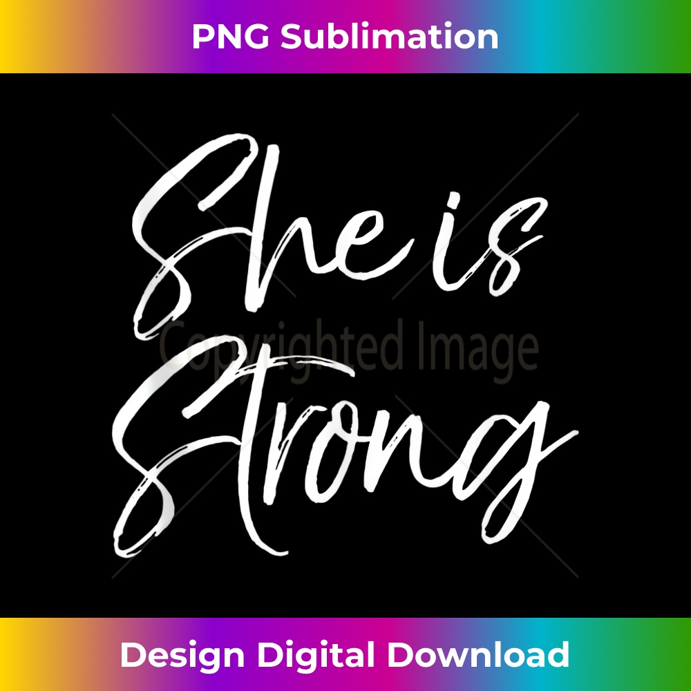 BC-20231219-16849_Workout Gear Fitness Mothers Day Gift for Mom She is Strong Tank Top.jpg