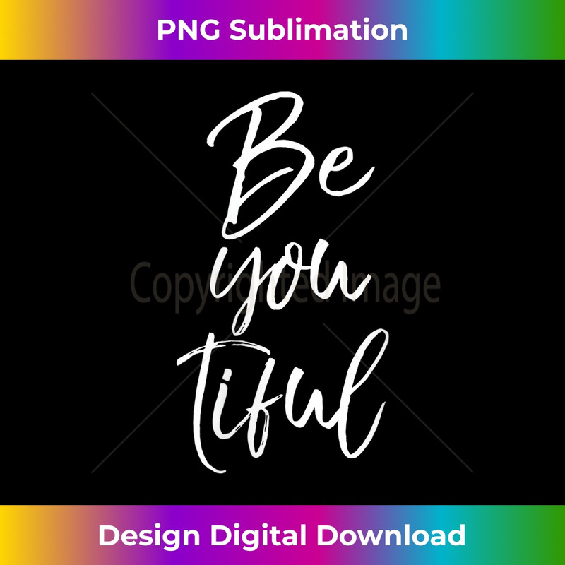 BH-20231219-16096_Womens Beautiful Pun Saying Individualism Quote Gift Be You Tiful V-Neck.jpg