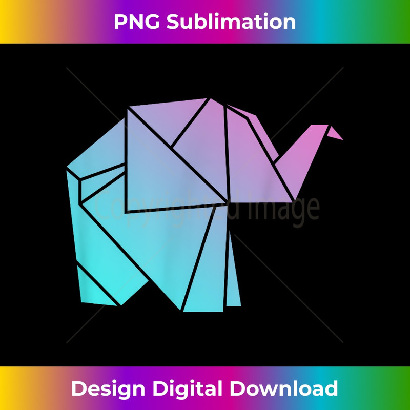 BS-20231219-2792_Cute Japanese Origami Elephant Unique Japan T- & Gift 0595.jpg