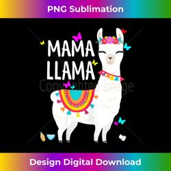 womens t-shirts graphic for mom mama mothers day llama plus size - luxe sublimation png download - reimagine your sublimation pieces