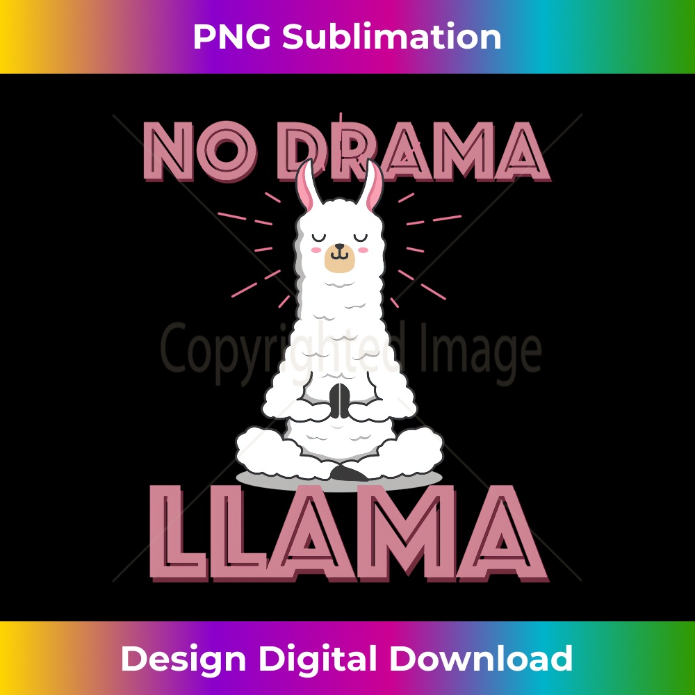 CU-20231219-10904_Mums Yoga Class Birthday Gift No Drama Llama Long Sleeve 1039.jpg